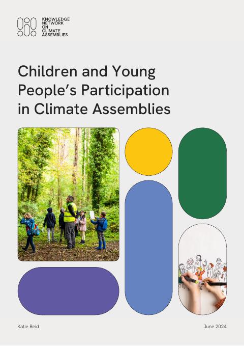 Cover of Children and Young People's Participation in Climate Assemblies