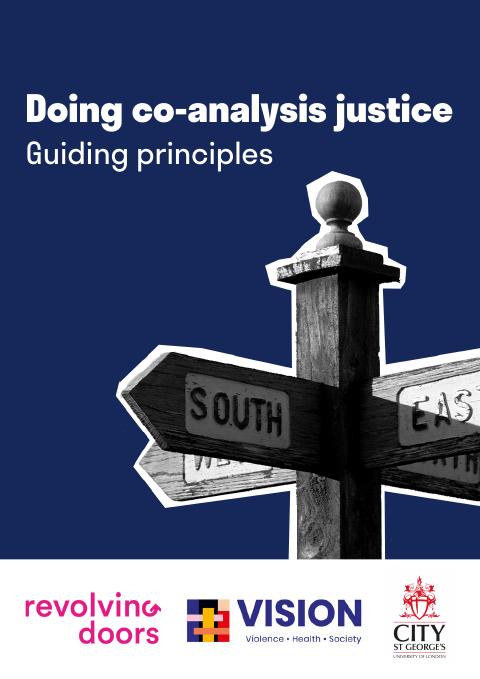 Cover of Doing co-analysis justice: guiding principles for lived experience involvement in research analysis