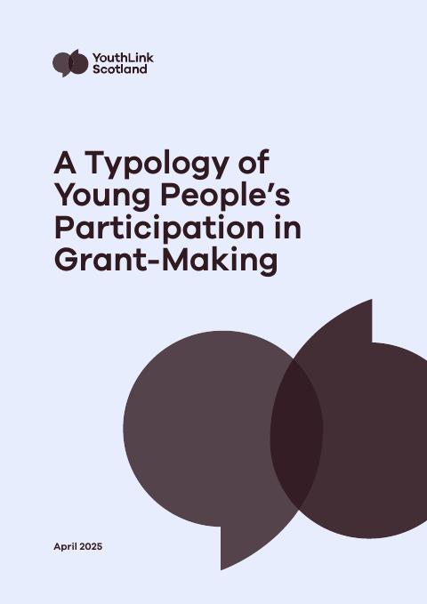 Cover of A Typology of Young People's Participation in Grant-Making